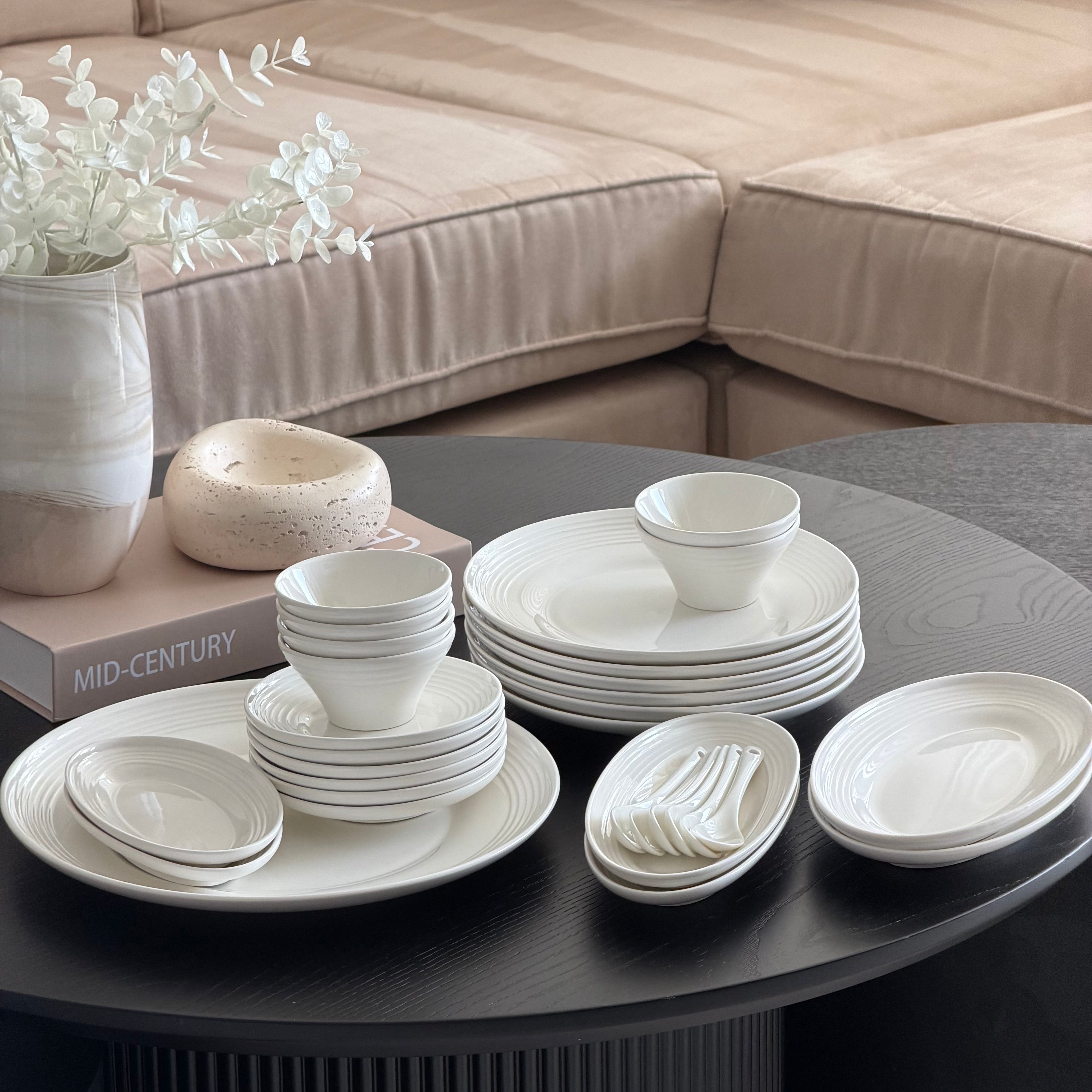 Titania 31 Teiliges Frühstückset für 6 Personen