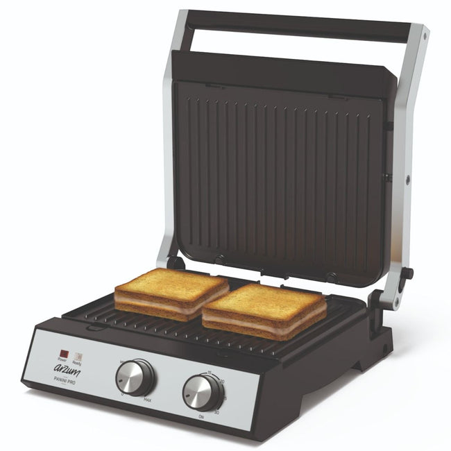 Arzum Panini Pro Grill & Sandwichmaker INOX