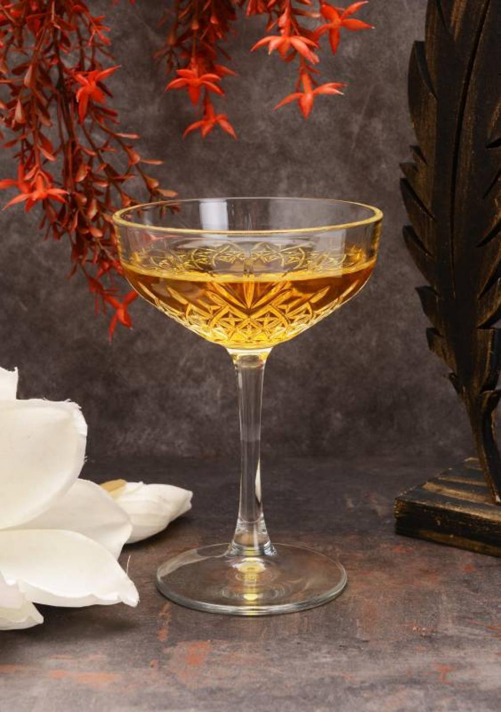 Pasabahce - Timeless 4er Cocktailglas mit Fuß 255 ml