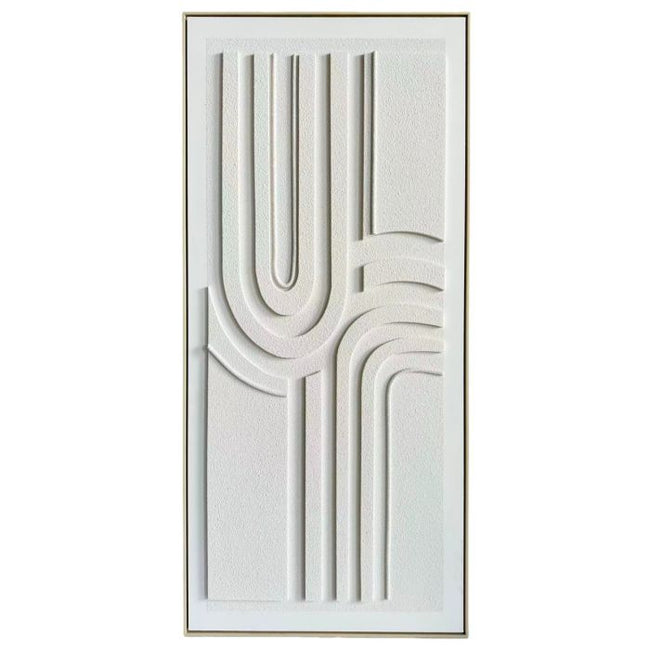 XL Wanddekoration 70X140 CM Beige