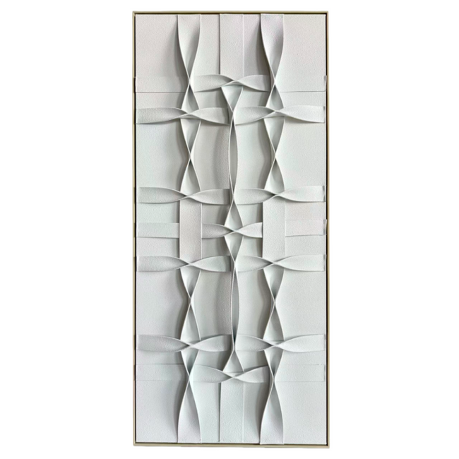 XL Wanddekoration 70X140 CM Weiß