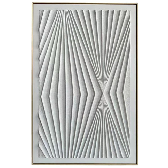 XL Wanddekoration 80X120 CM Weiß