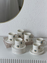 Yadigar Espresso Set Weiß Gold 12-Teilig