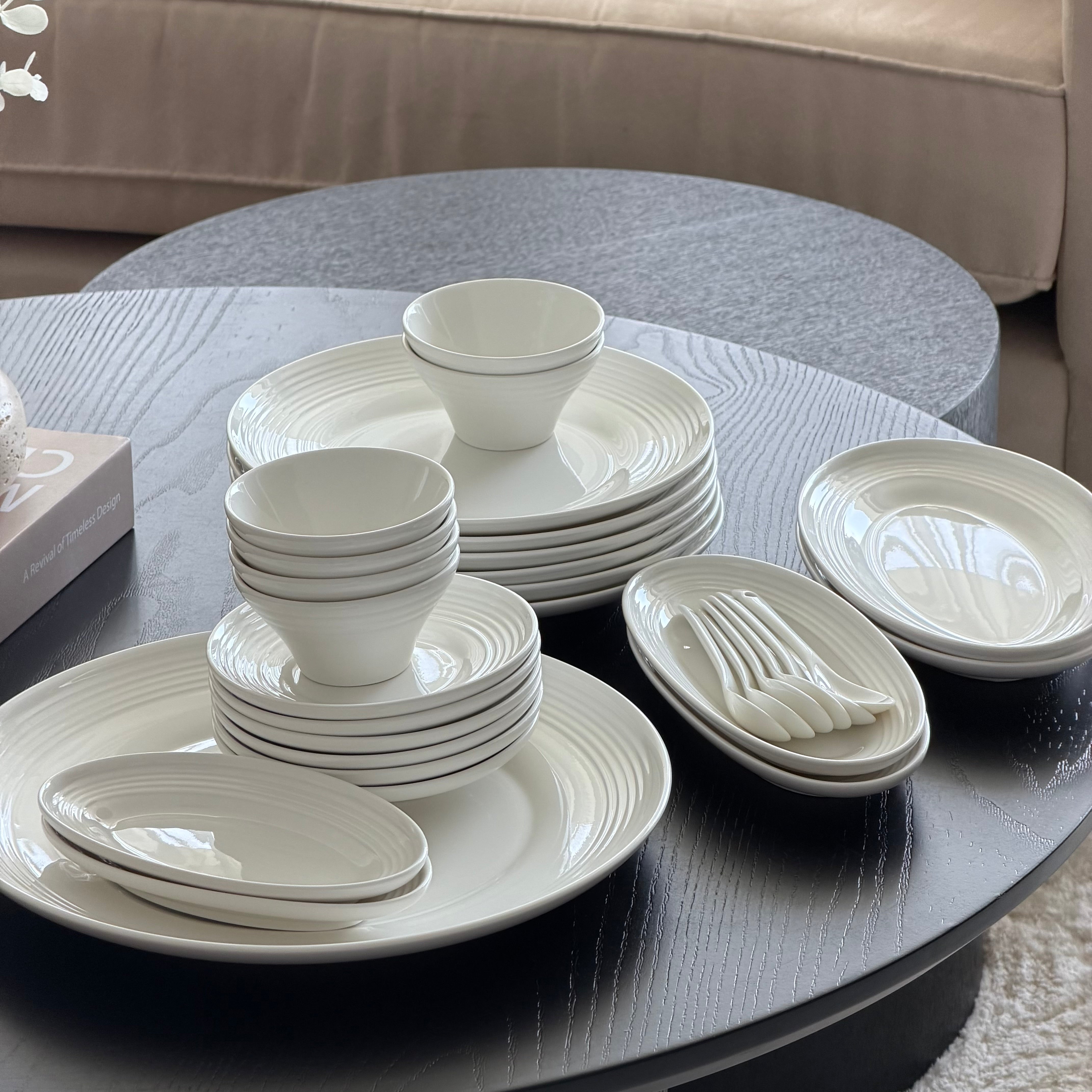 Titania 31 Teiliges Frühstückset für 6 Personen