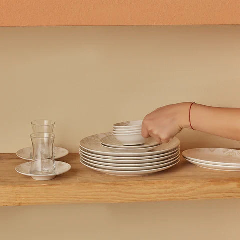Karaca Siena 20-Teiliges Frühstückset für 6 Personen