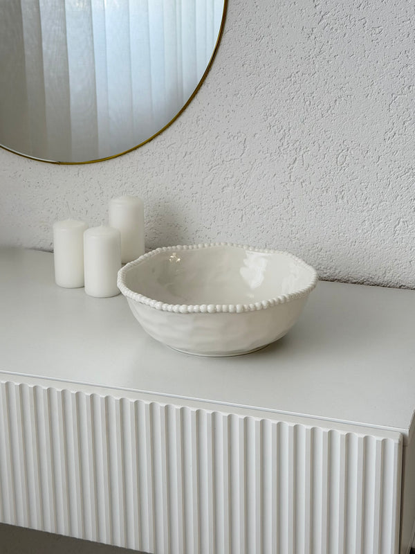 Pearly Obst - und Salatschale