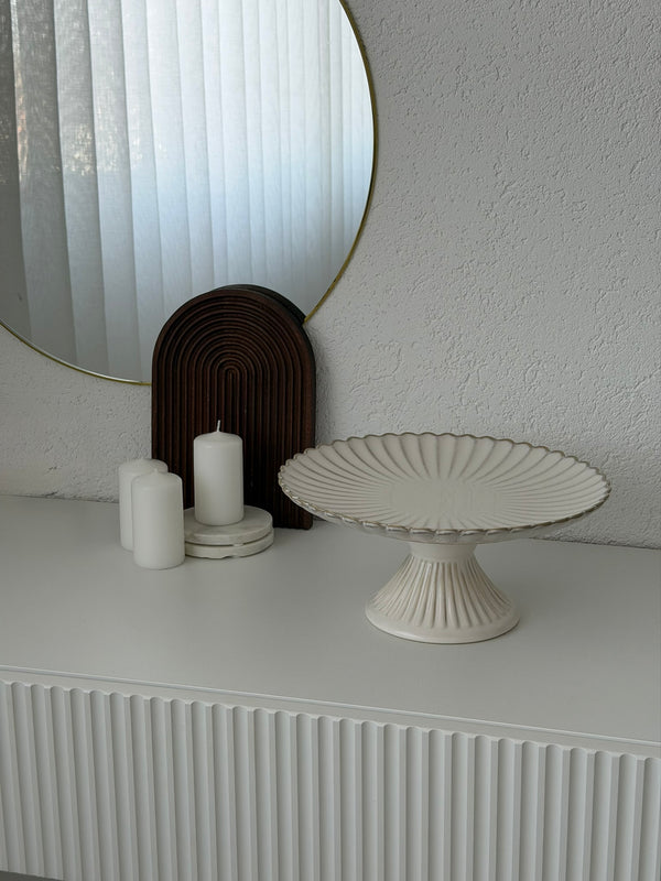 Bloomy Tortenplatte mit Fuß 27cm