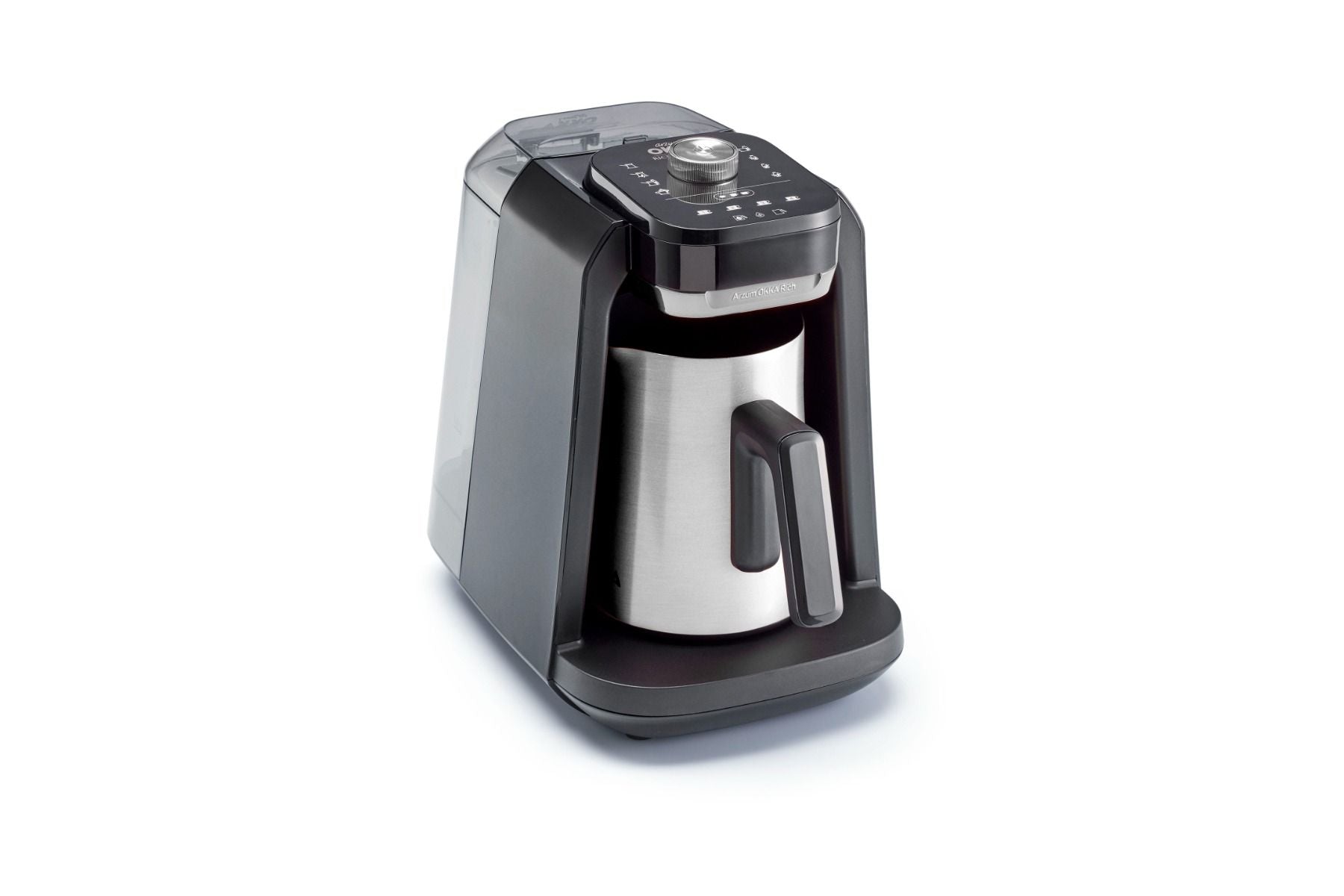 Arzum - Okka Rich Pro Plus Kaffeemaschine mit Wassertank Chrom