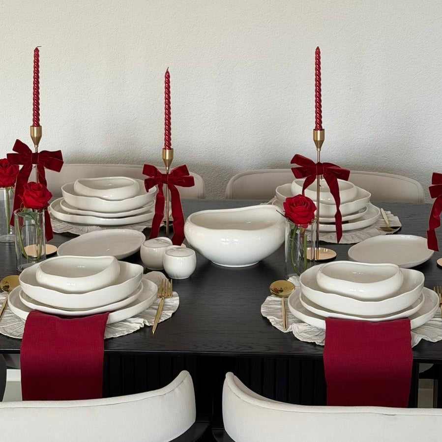 Planet Weiß Geschirrset 29 Teilig für 6 Personen