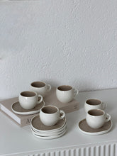 Planet Beige Mokkatassen Set 12 Teilig