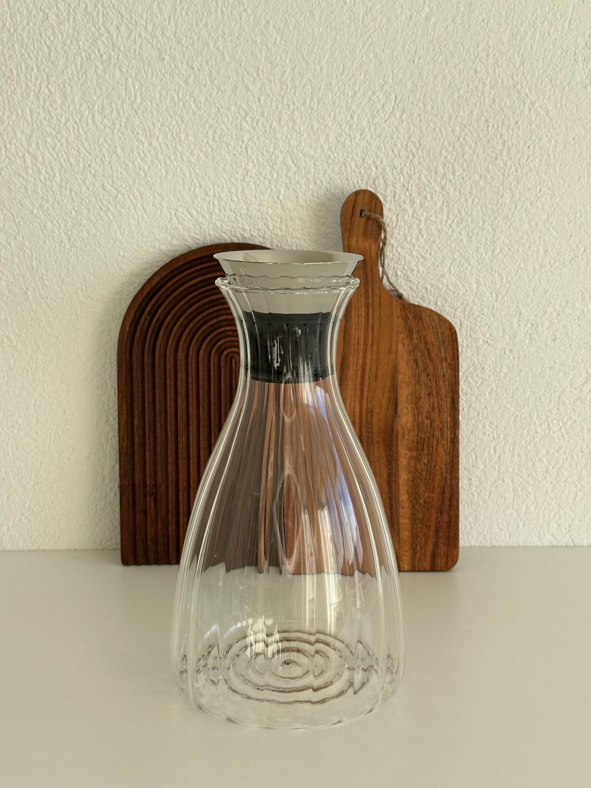Luana Glaskaraffe mit Deckel 1,5L