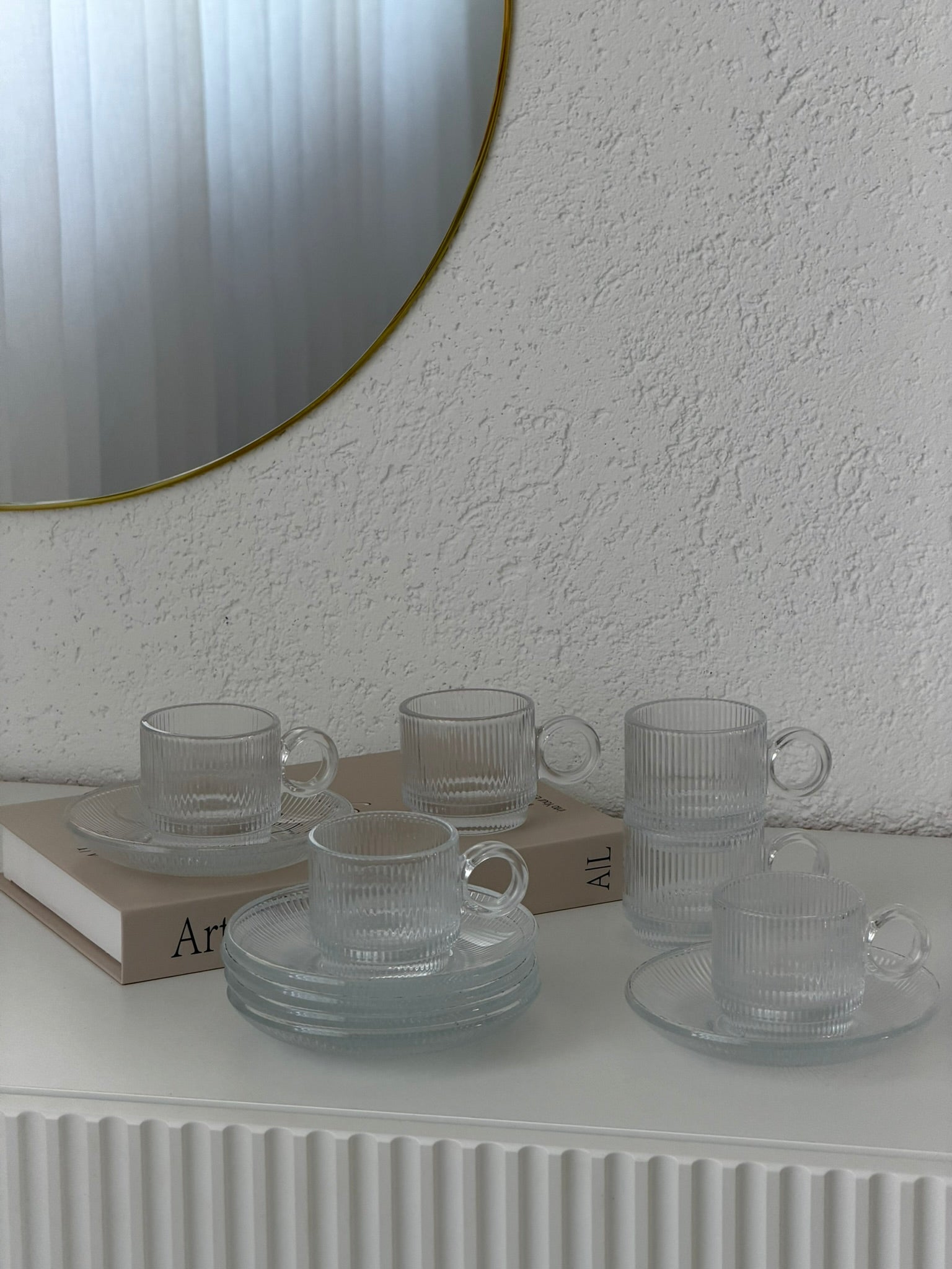 Riffel Glas Mokkatassen Set 120ml