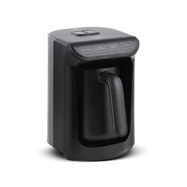 Karaca Hatır Kaffeemaschine mit Röstfunktion Shiny Black, 535 W