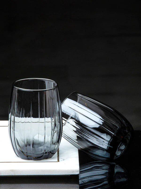 Pasabahce Linka Grau 3er Trinkglas 240 ml
