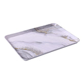 Bricard Melamin Tablett Rechteckig Weiß-Marmor 42X31 CM