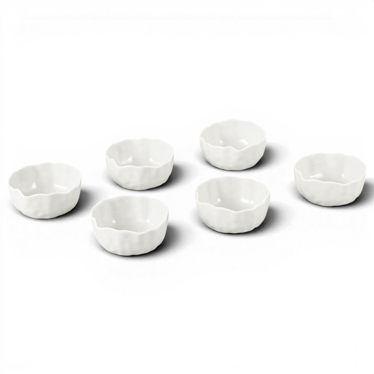 Angels Dipschalen 6-er Set Weiß
