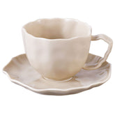 Angles Kaffeetassen Set Beige 12-Teilig