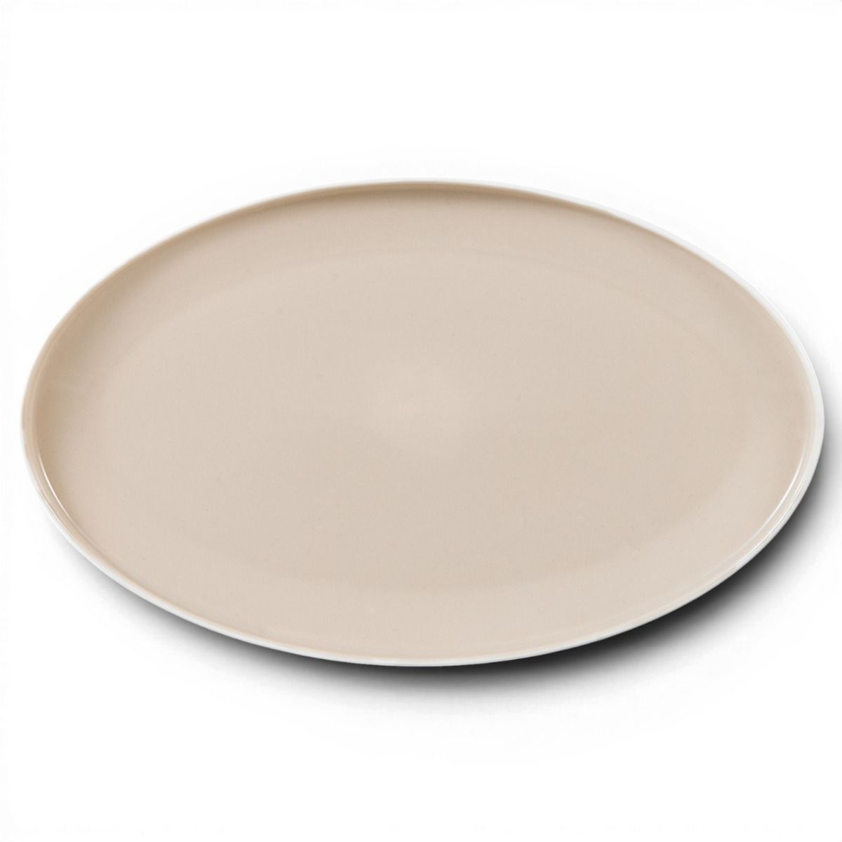 Blanzy Beige-Weiß Geschirrset 27 teilig für 6 Personen