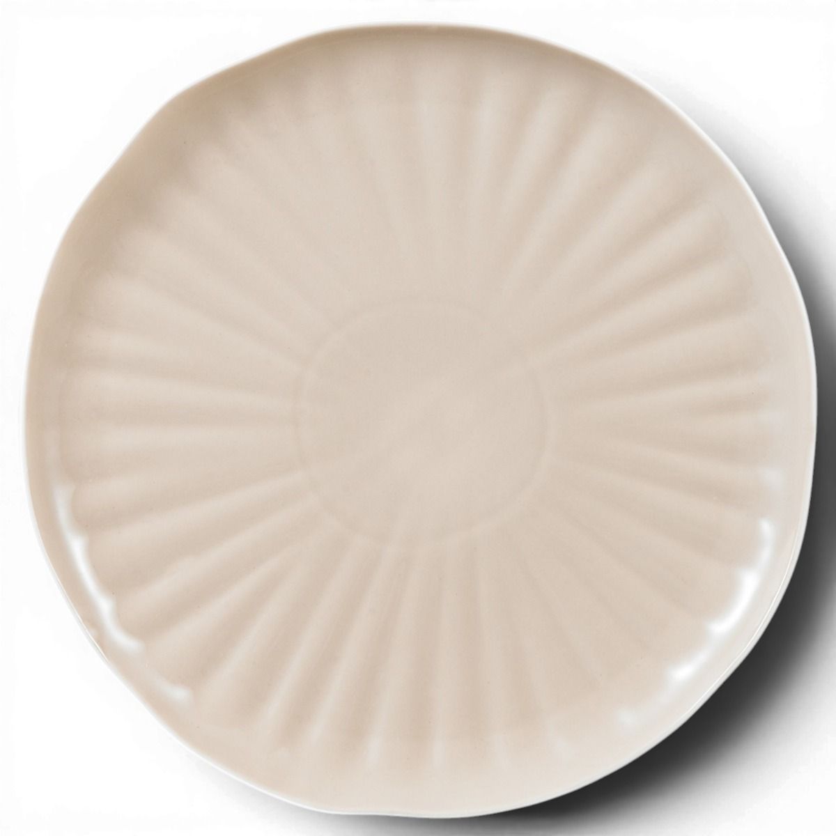 Remy Beige-Weiß Geschirrset 27 teilig für 6 Personen
