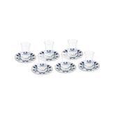 Karaca Iznik 12-teiliges Türkisches Teeset für 6 Personen