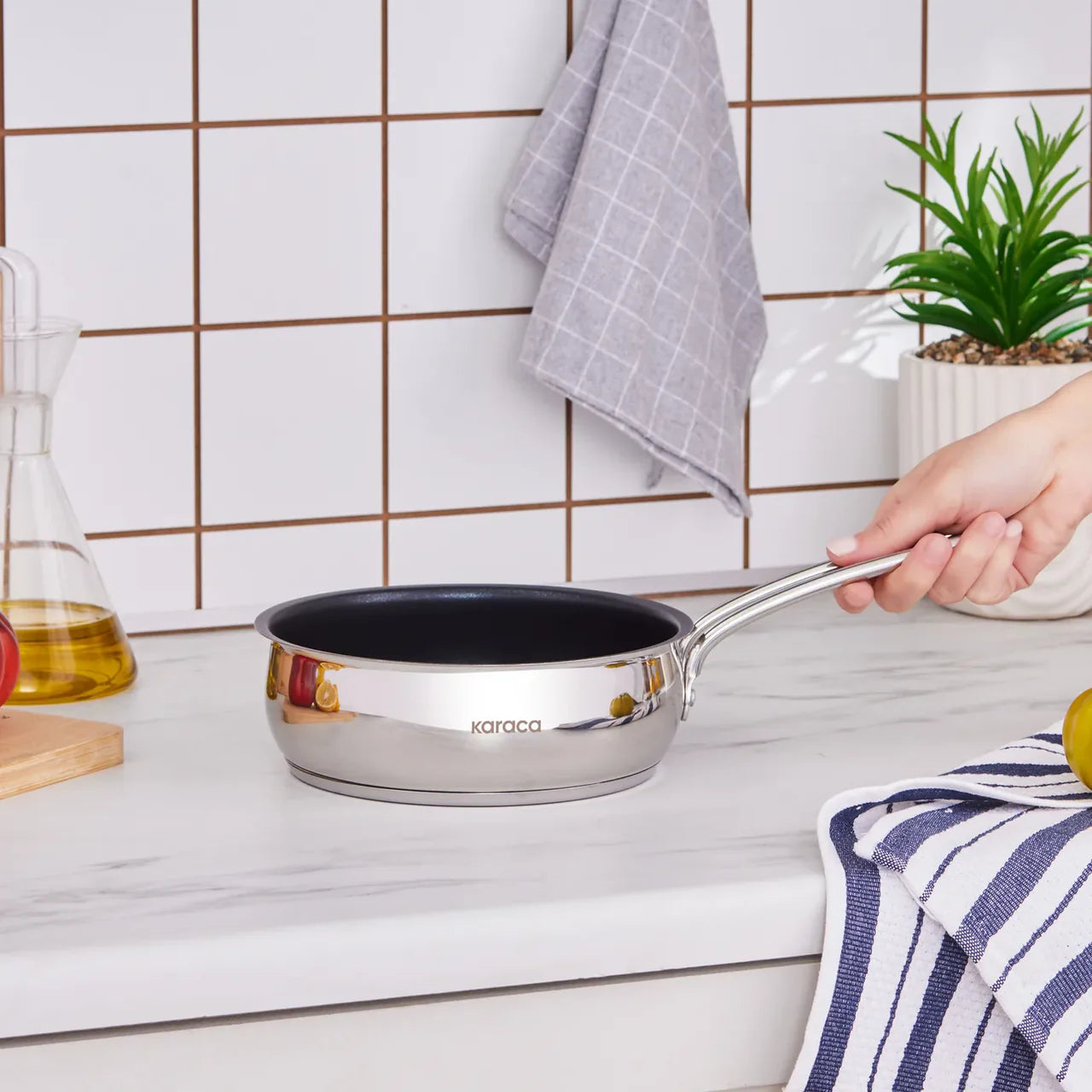 Karaca Emirgan Induktions Stahlpfanne 18 cm