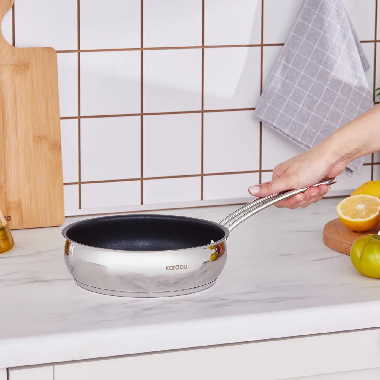 Karaca Emirgan Induktions Stahlpfanne 20 cm