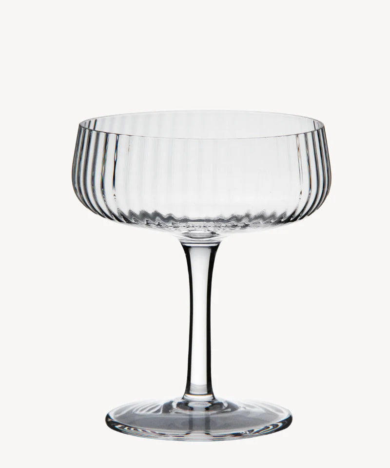 Riffle Champagin Glas 4er Set- 255 ml