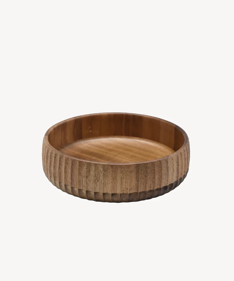 Akazie Stripe L Bowl – Ø22 cm