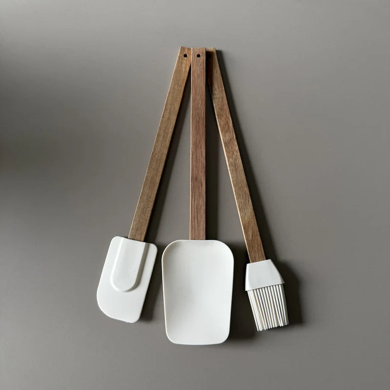 Akazie Küchenutensilien Set 3 Tlg