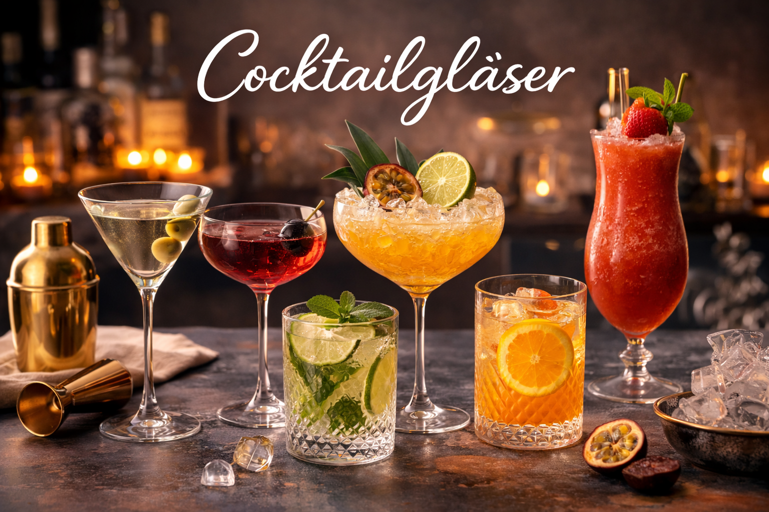 Cocktailgläser