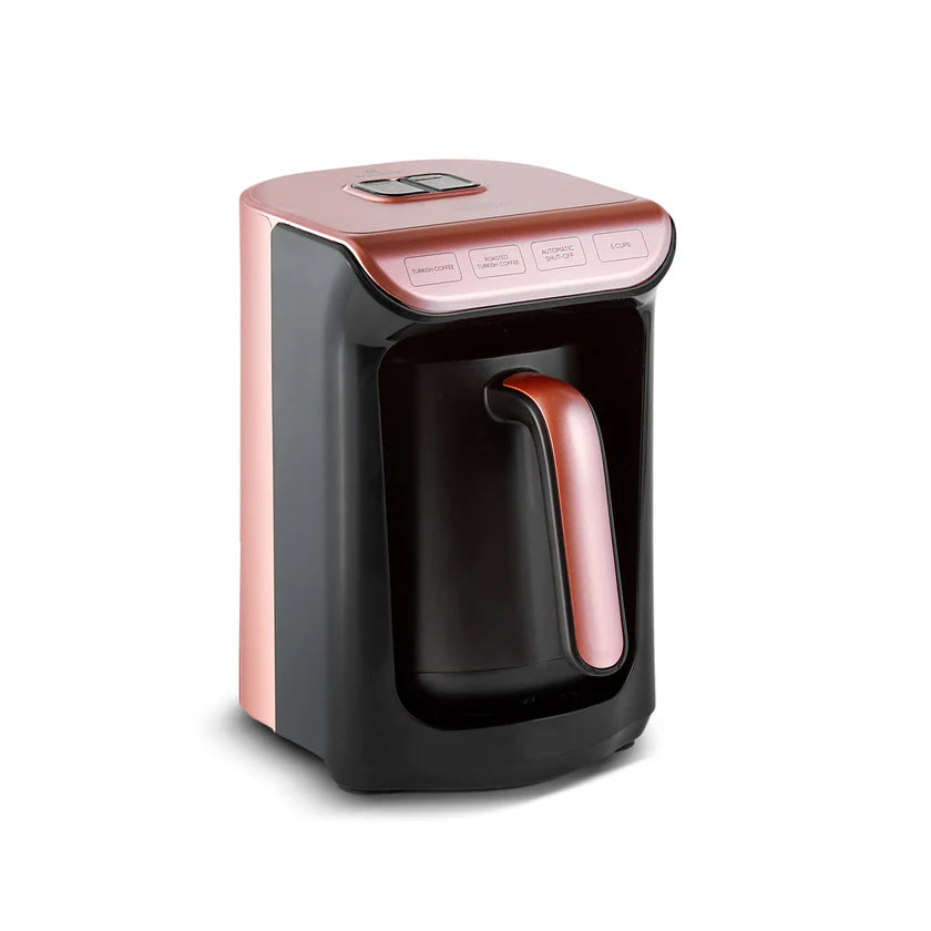 Karaca Hatır Köz Kaffeemaschine mit Röstfunktion Rose, 535 W