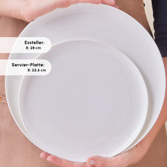 Karaca Earth Collection Clay 55-teiliges 12 Personen Geschirrset