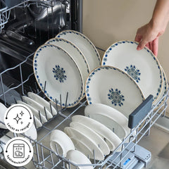 Karaca Bone China İznik 26-teiliges Servierset für 6 Personen, Mehrfarbig