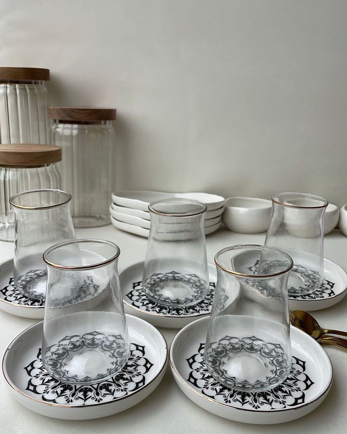 Ottomans Teeset 18 Teilig für 6 Personen