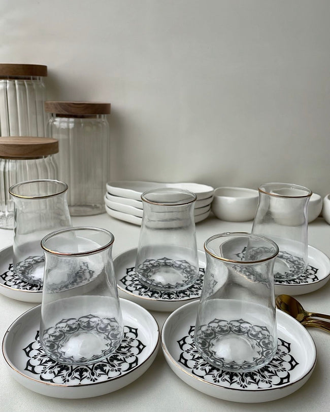 Ottomans Tee Set 12-Teilig für 6 Personen