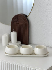 New Moon Dip & Snackschalen Set 4-Teilig