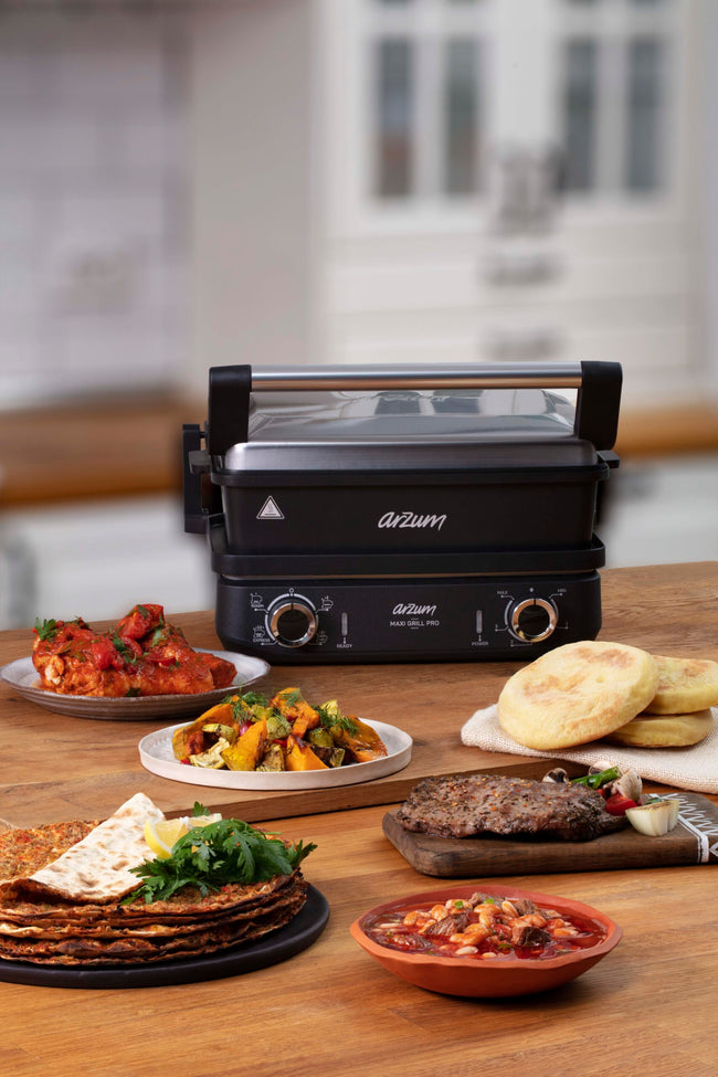 Arzum Maxi Grill Elektrogrill Multigrill Toaster Sandwich Maker und Pizzaofen