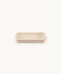 Auflaufform aus Glas Beige 1600 ml