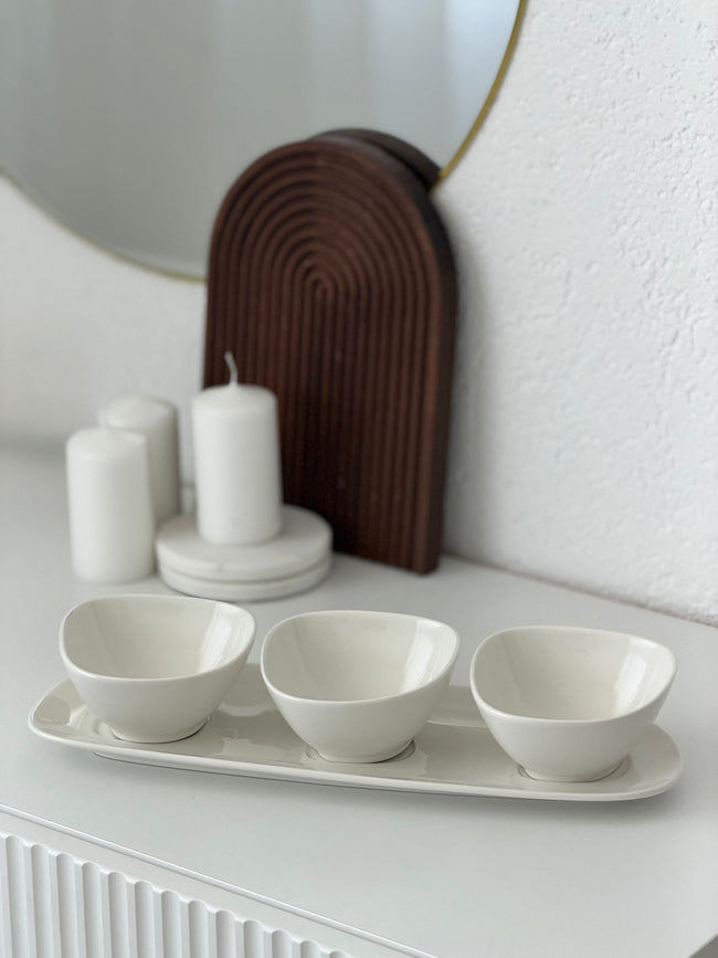 Tina Dip & Snackschalen Set 4-Teilig