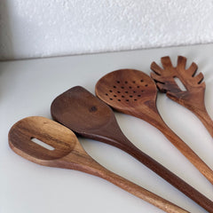 Bricard Akazien Küchenutensilien-Set 4-Teilig