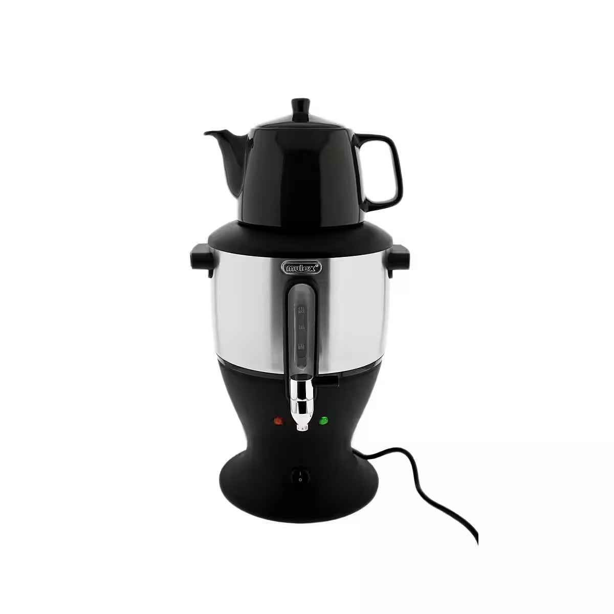 Mulex Teekocher 1800 W - 4 L Wasserbehälter & 1,5 L Porzellan-Teekanne