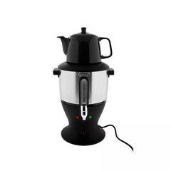 Mulex Teekocher 1800 W - 4 L Wasserbehälter & 1,5 L Porzellan-Teekanne
