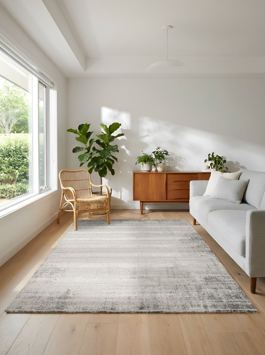ELIT TEPPICH GREY/CREAM