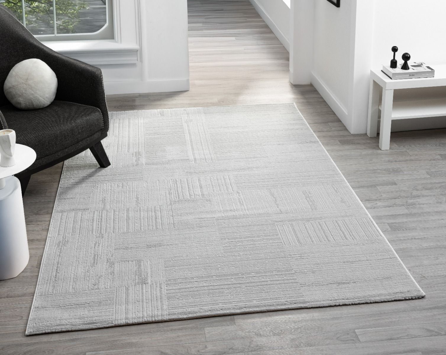 ELYSE D474A TEPPICH GREY
