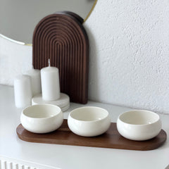 Belicia Servierschalen Set 4-Teilig Groß