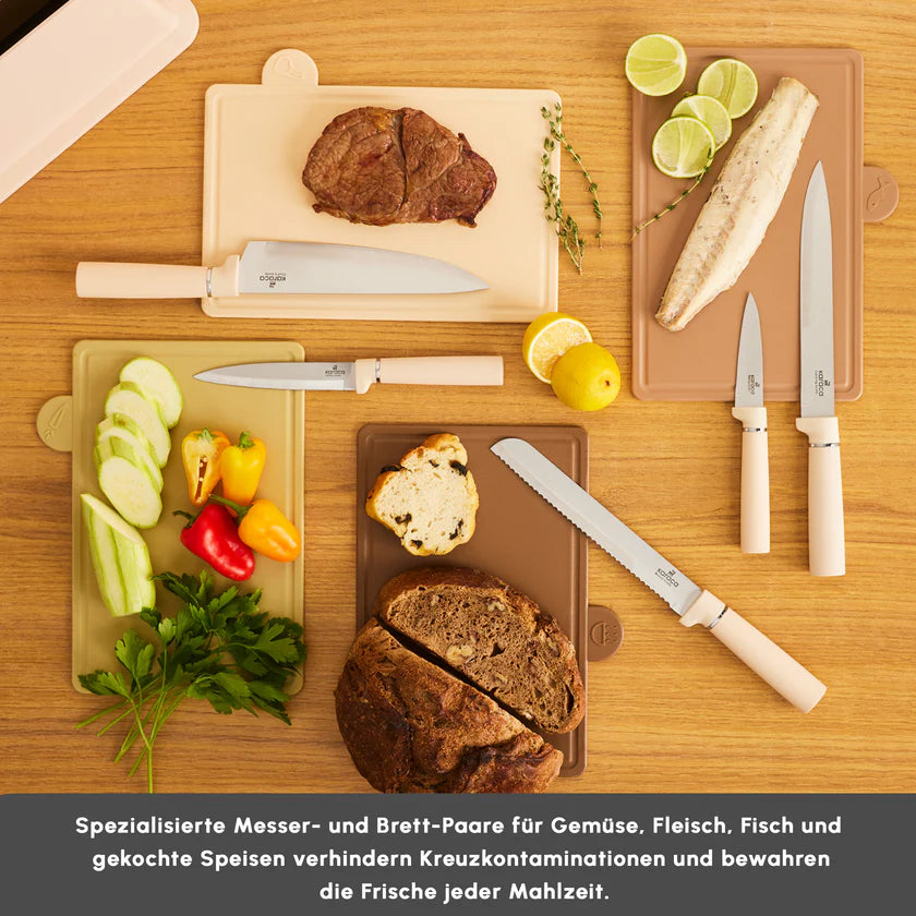 Karaca Chef's Harmony Messer & Schneidebrett Set