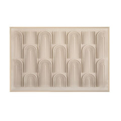 XL Wanddekoration 80X120 CM Beige