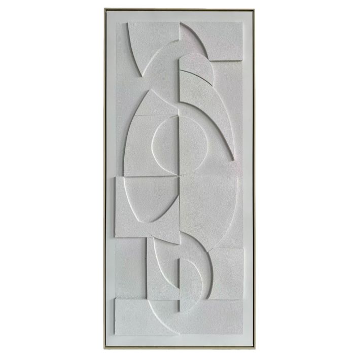 XL Wanddekoration 70X140 CM Weiß