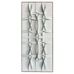 XL Wanddekoration 70X140 CM Weiß