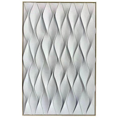 XL Wanddekoration 80X120 CM Weiß